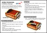 Skyrc SK-DIS10100 Instruction Manual предпросмотр