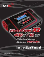 Skyrc Ultimate 10amp x2 Instruction Manual preview