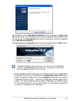 Предварительный просмотр 22 страницы Skyros VideoNet User Manual