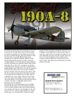 Skyshark Focke-Wulf 190A-8 Assembly Manual preview