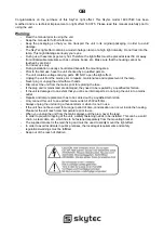 Preview for 2 page of Skytec 160.375-II Instruction Manual