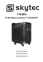 Skytec 170.065 Instruction Manual preview