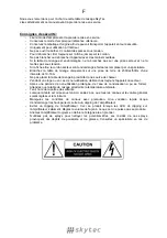 Предварительный просмотр 16 страницы Skytec 172.558 Instruction Manual