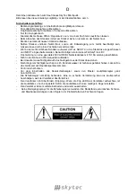 Предварительный просмотр 23 страницы Skytec 172.558 Instruction Manual