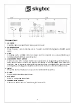 Preview for 8 page of Skytec 172.809 User Manual