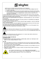 Preview for 11 page of Skytec 172.809 User Manual