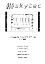 Skytec 172.890 Instruction Manual preview