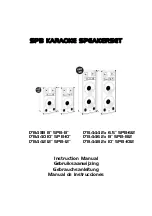 Preview for 1 page of Skytec 178.438 8" SPB-8" Instruction Manual