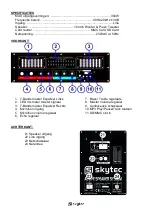 Preview for 6 page of Skytec 178.453 Instruction Manual