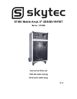 Skytec ST-080 Instruction Manual preview