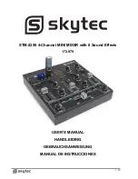 Preview for 1 page of Skytec STM-2250 User Manual