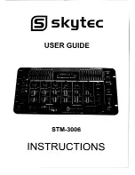 Skytec STM-3006 User Manual preview