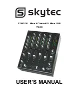 Preview for 1 page of Skytec STM-7010 User Manual