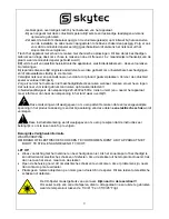 Preview for 9 page of Skytec STX-120 User Manual