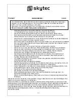 Preview for 16 page of Skytec STX-120 User Manual