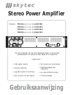 Preview for 4 page of Skytec TEC6200 Operation Manual