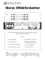 Preview for 13 page of Skytec TEC6200 Operation Manual