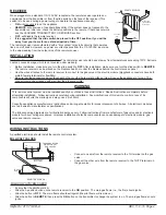 Предварительный просмотр 2 страницы Skytech 1410 T/LCD-A Installation And Operating Instructions