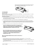 Предварительный просмотр 6 страницы Skytech 3301 BE-1 Installation And Operating Instructions Manual