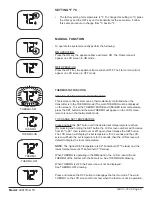 Предварительный просмотр 2 страницы Skytech 4001TH-A TX Installation And Operating Instructions Manual