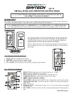 Предварительный просмотр 1 страницы Skytech 5301P Installation And Operation Instructions Manual