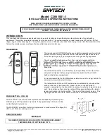 Skytech CON 1001-1 Installation And Operating Instructions Manual preview