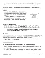 Preview for 2 page of Skytech CON 1001-1 Installation And Operating Instructions Manual