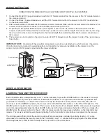 Предварительный просмотр 3 страницы Skytech MRCK Installation And Operating Instructions Manual