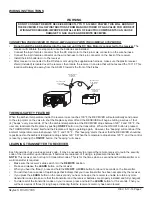 Предварительный просмотр 2 страницы Skytech RCAF-1035 Installation And Operation Instruction Manual