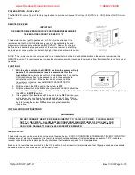 Предварительный просмотр 3 страницы Skytech RCAF-LMF-V Installation And Operating Instructions