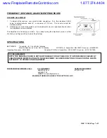 Предварительный просмотр 7 страницы Skytech SR 1001 TH Installation And Operating Instructions Manual