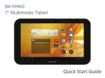 Preview for 1 page of Skytex SKYPAD 722 Quick Start Manual