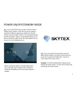 Preview for 10 page of Skytex SKYPAD SP705 Quick Start Manual