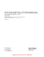 Предварительный просмотр 1 страницы Skytrac 105-300-01 Installation Manual