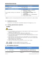 Preview for 17 page of Skytron Levitator III F-LHLEV3 Instructions For Use Manual