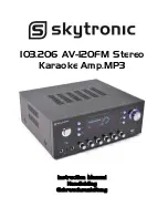 Предварительный просмотр 1 страницы SKYTRONIC 103.206 Instruction Manual