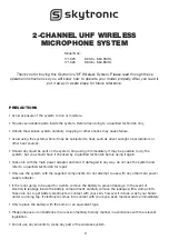 Предварительный просмотр 3 страницы SKYTRONIC 171.325 Operation Manual