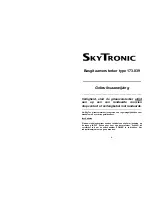 Предварительный просмотр 2 страницы SKYTRONIC 173.039 Instruction Manual