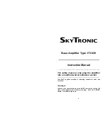 Предварительный просмотр 4 страницы SKYTRONIC 173.039 Instruction Manual