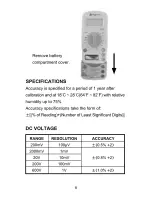 Preview for 8 page of SKYTRONIC 600.010 Owner'S Manual