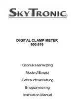 SKYTRONIC 600.616 Instruction Manual preview