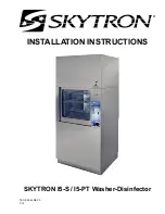 SKYTRONIC I5-PT Installation Instructions Manual предпросмотр