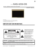 Preview for 5 page of skyvoe NXG-3250-DS Owner'S Manual