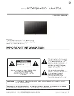 Preview for 5 page of Skyvue 4K-4350-L Owner'S Manual