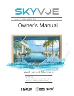 Skyvue C-NXG-32000-DS Owner'S Manual предпросмотр