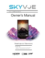 Skyvue C-NXG-49150-P Owner'S Manual preview