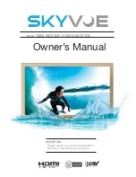 Preview for 1 page of Skyvue C-NXG-4970-DS Owner'S Manual