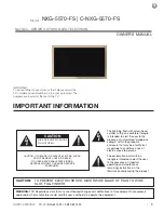 Preview for 5 page of Skyvue C-NXG-5570-FS Owner'S Manual