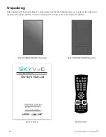 Preview for 12 page of Skyvue C-OBX-55250-UHB-P Owner'S Manual