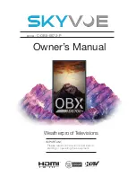 Skyvue C-OBX-5572-P Owner'S Manual preview